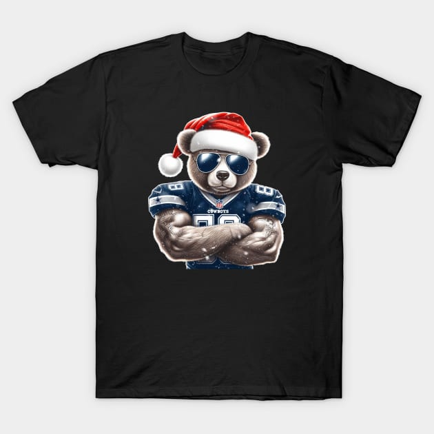 Dallas Cowboys Christmas T-Shirt by Americansports